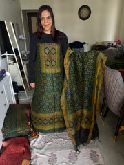 AJRAK linen by linen 2 piece set MF0083